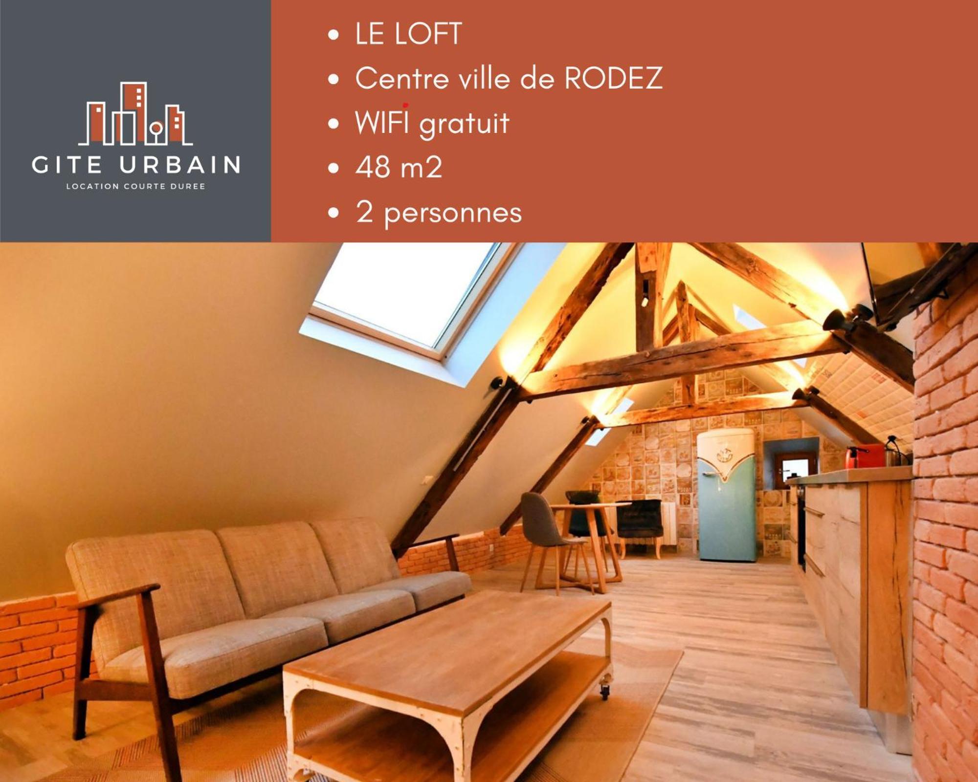 Loft Sous Les Combles - Loft Under The Rafter Apartman Rodez Kültér fotó