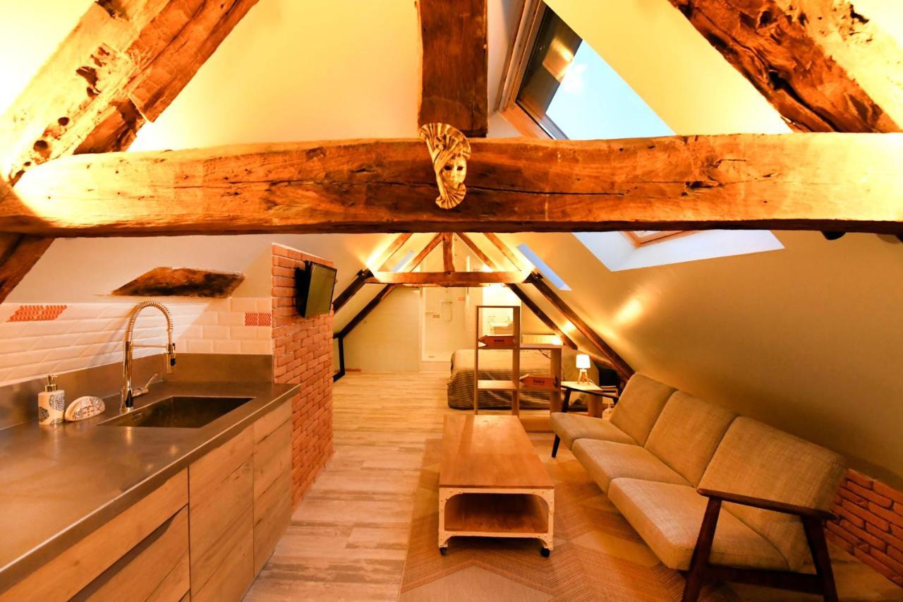 Loft Sous Les Combles - Loft Under The Rafter Apartman Rodez Kültér fotó
